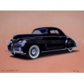 1939 Lincoln Coupe oil painting